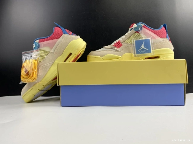 Chep Onekick Retro 4 Union DC9533-800 Jordan Guava Air Ice 0811
